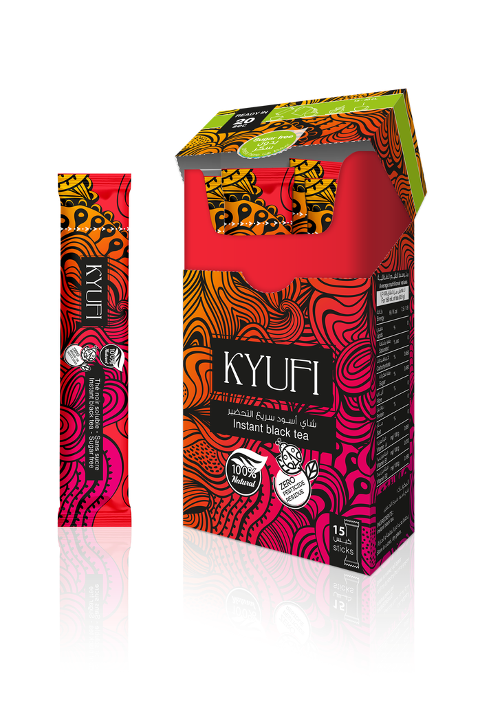 Kyufi Instant Black Tea No Sugar