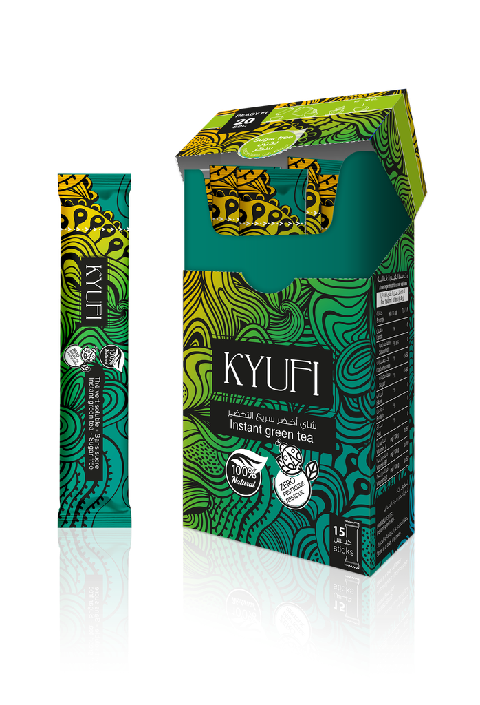 Kyufi Instant Green Tea No Sugar